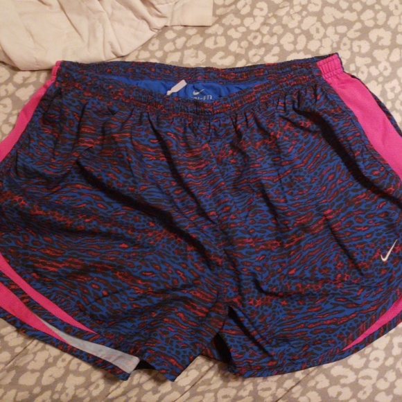 animal print nike shorts